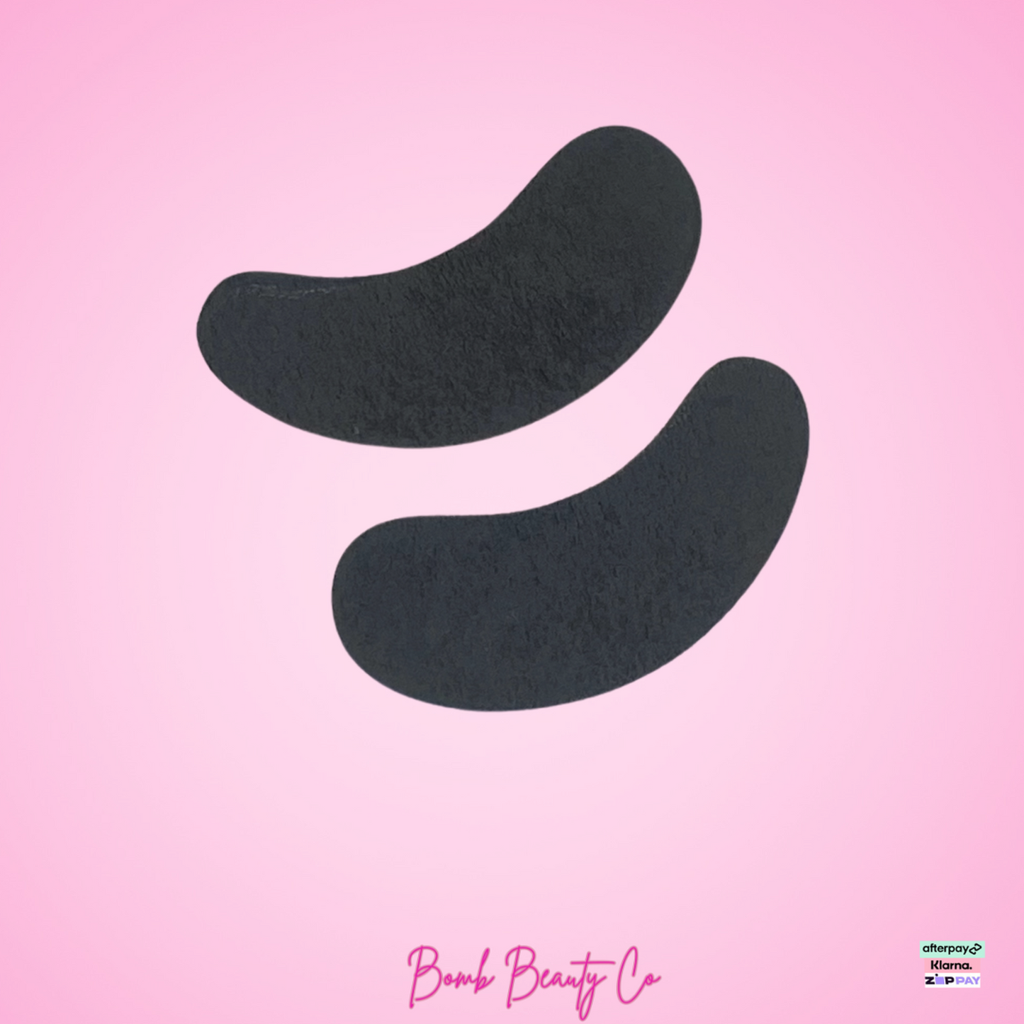 eye lashing pads black