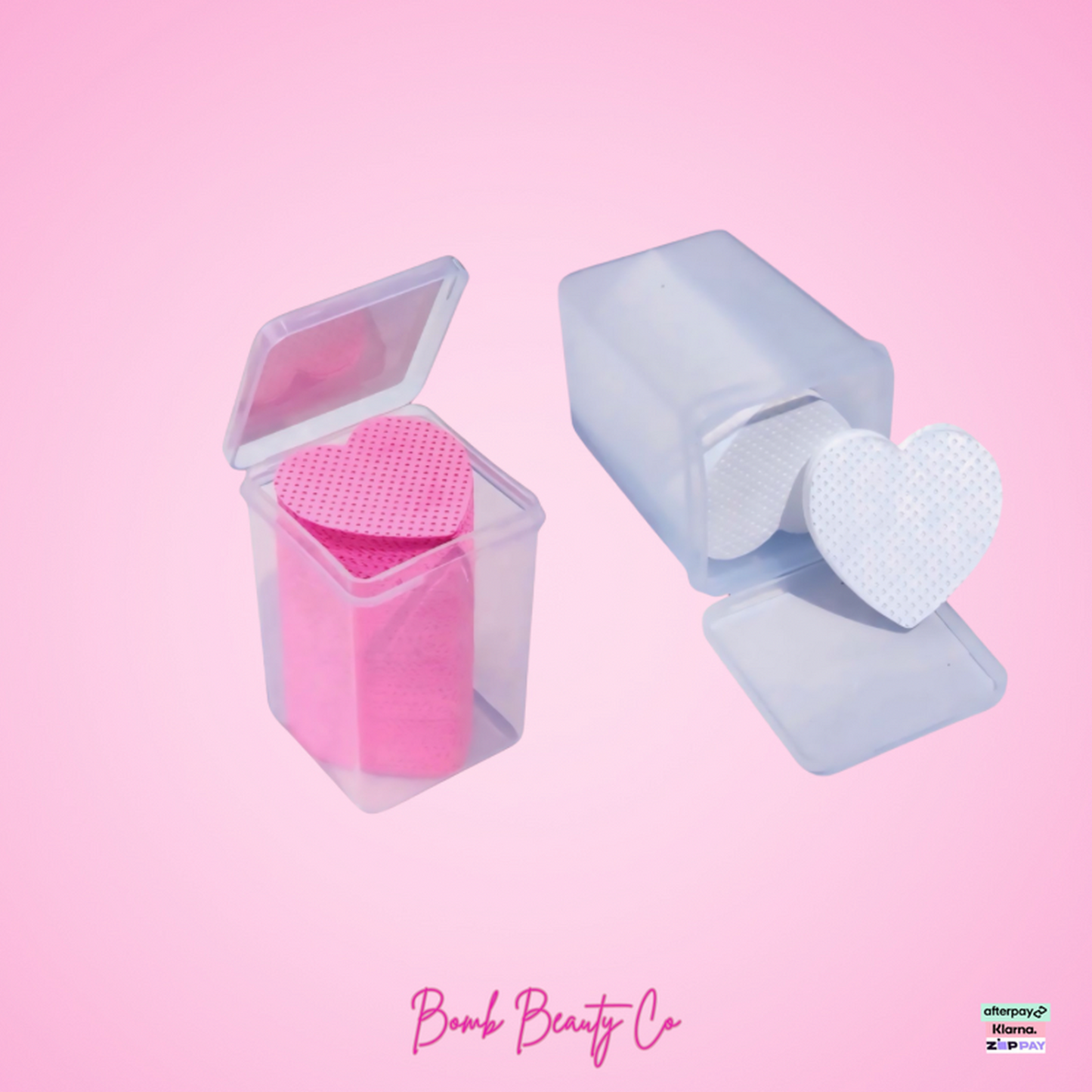 bomb beauty co heart glue wipes 