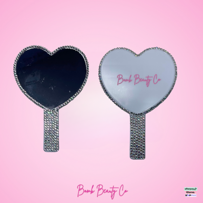 bomb beauty co heart mirror