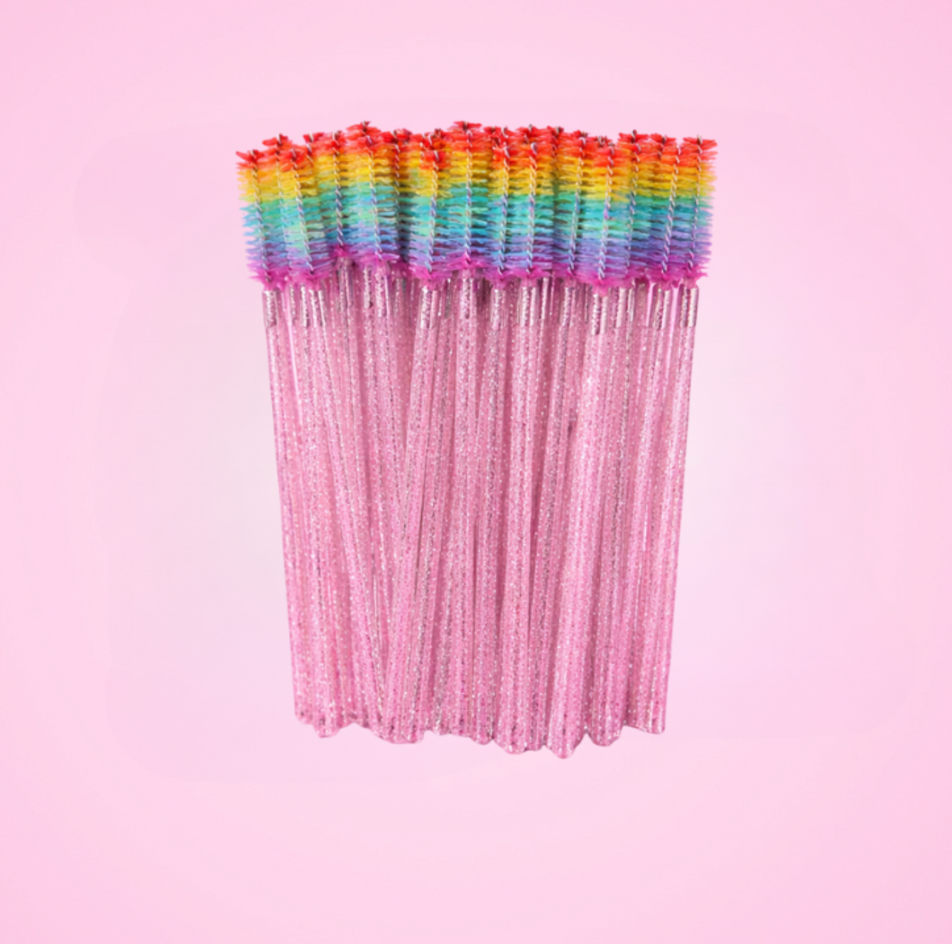 lash brushes rainbow colour