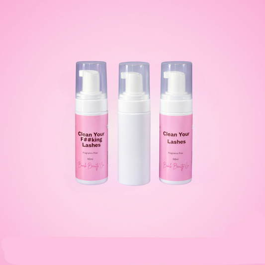 3 x lash cleansers