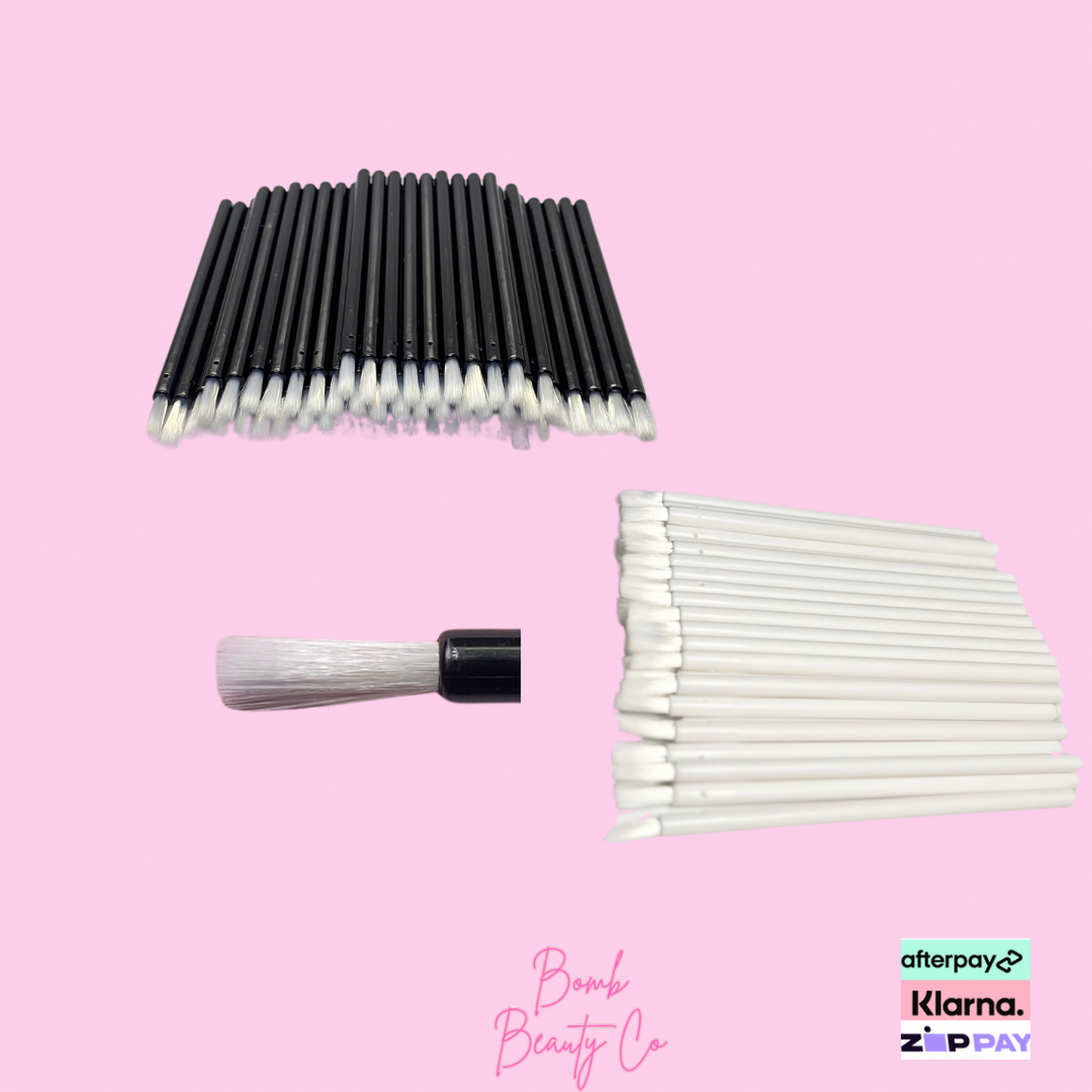 lip gloss wands black and white