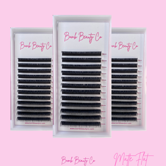 matte flat lashes 1