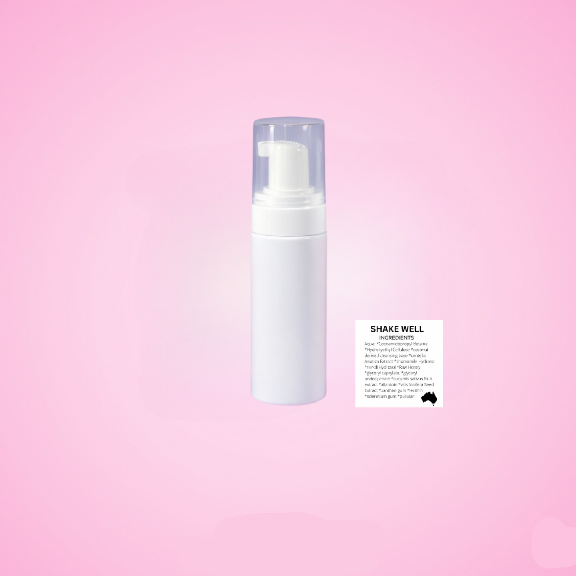 no label lash cleanser