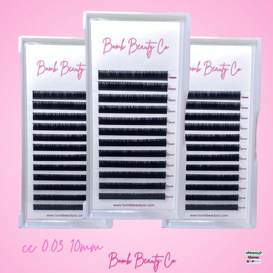 bomb beauty co premium silk lashes 0.03