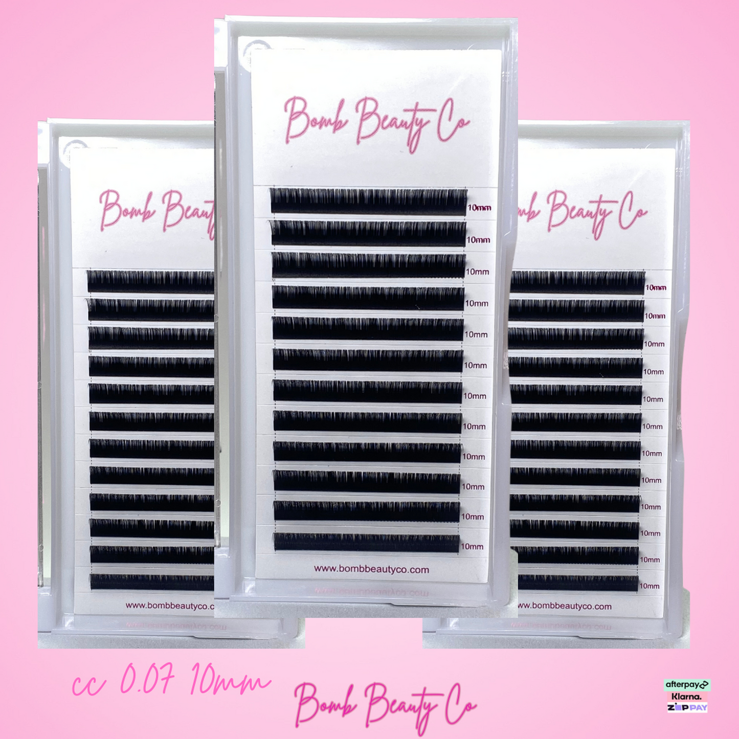 bomb beauty co premium silk lashes 0.07