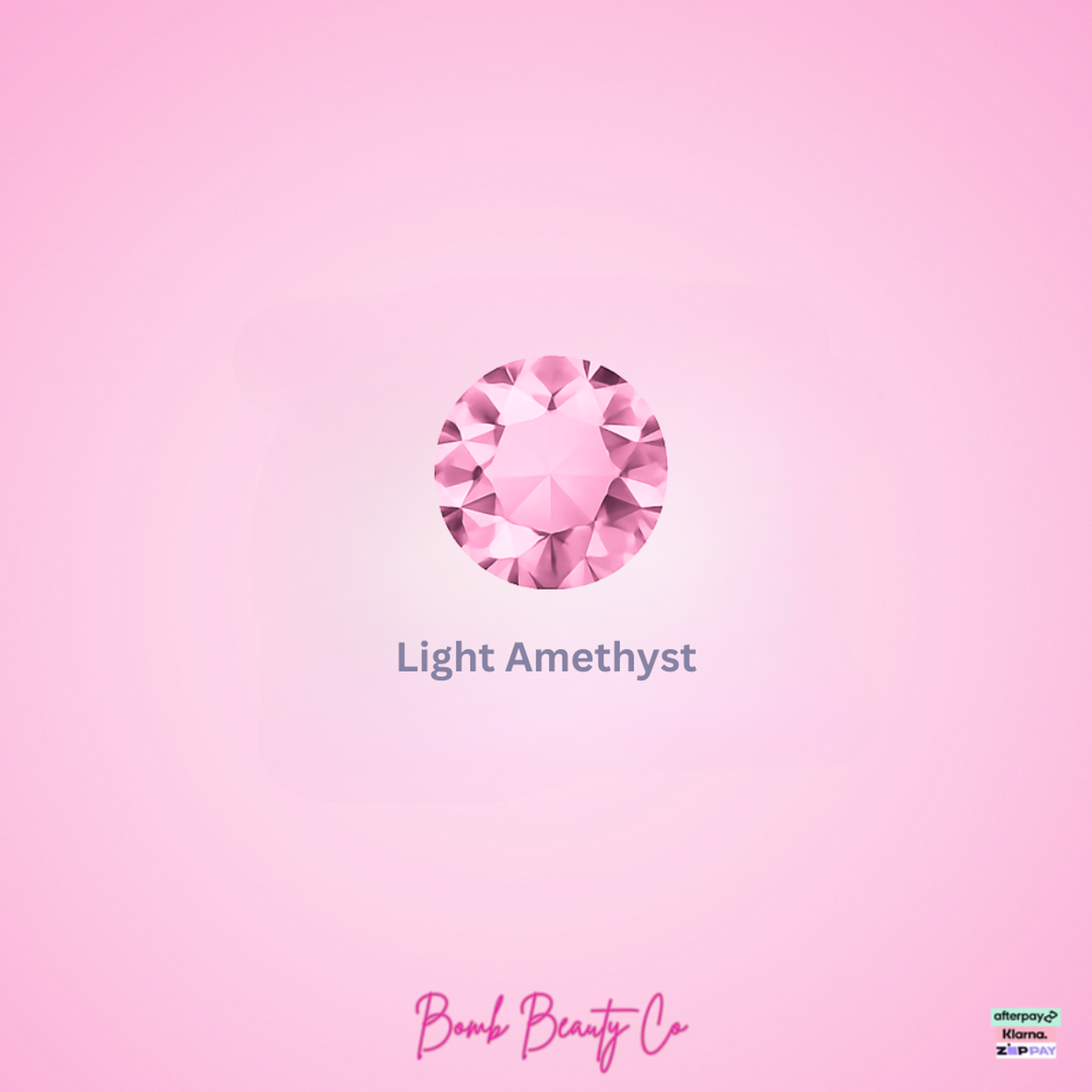  tooth gem light amethyst