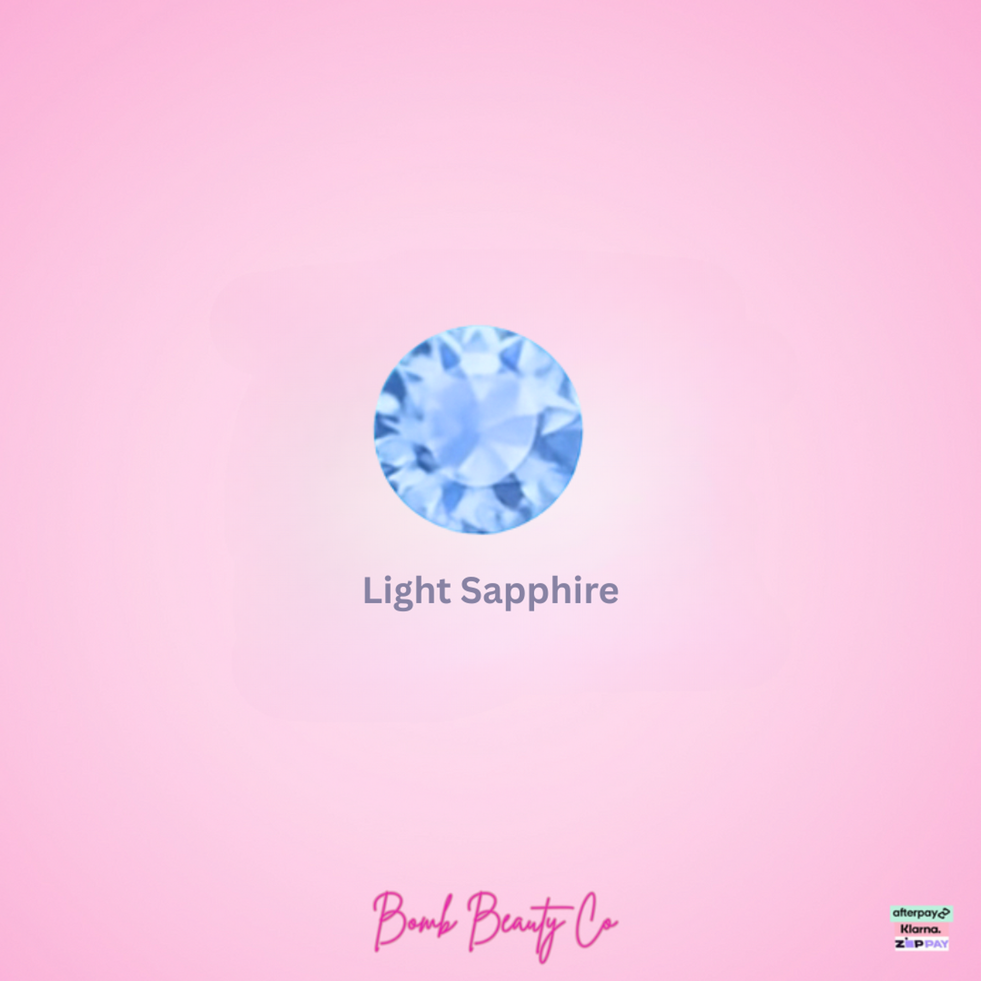  tooth gem light sapphire