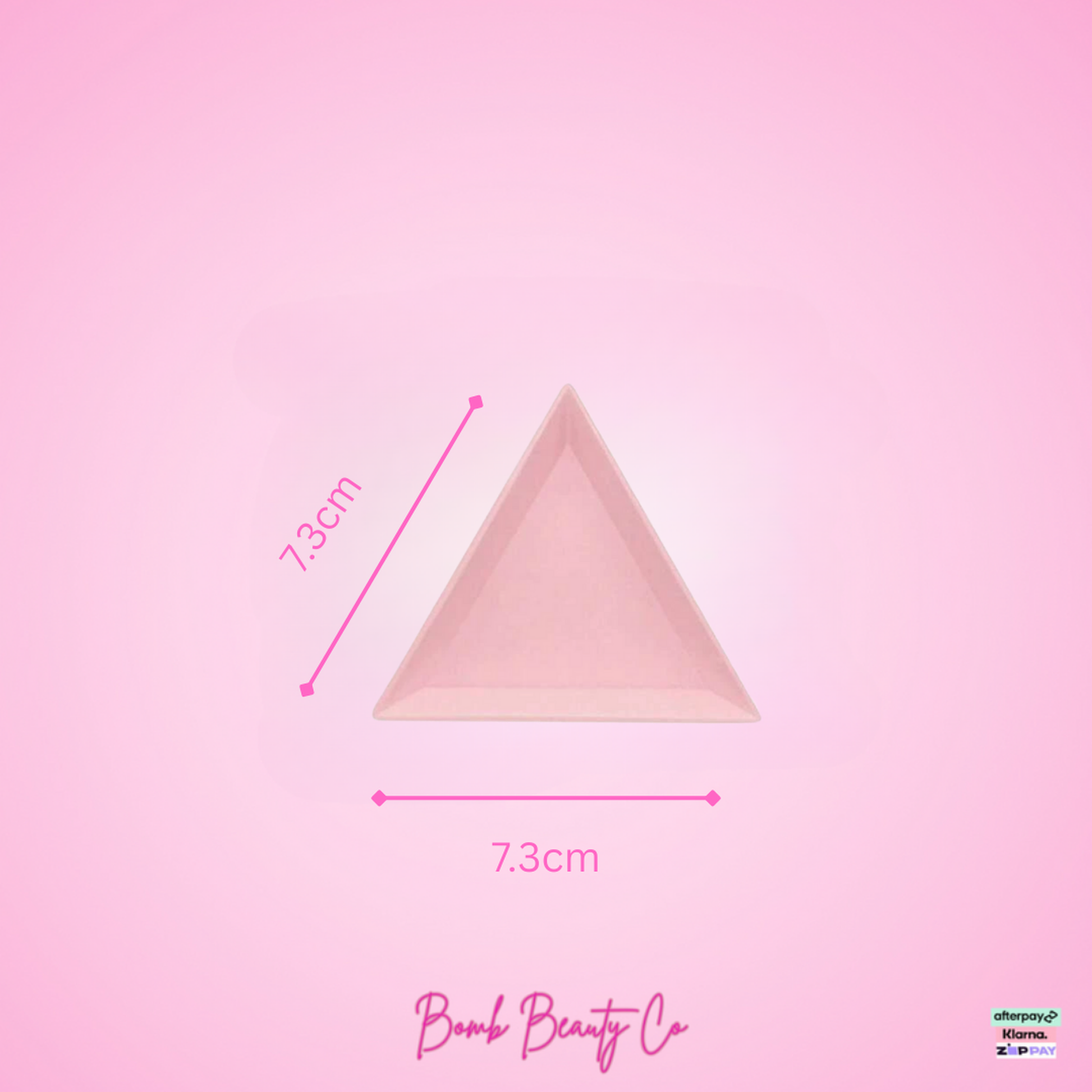 tooth gem trays pink