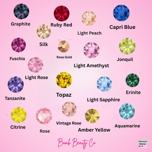 bomb beauty co tooth gems colours