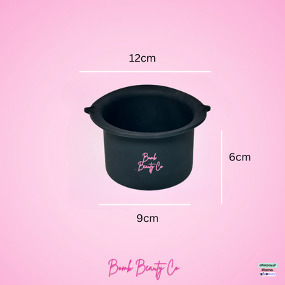 wax warmer silicone insert black