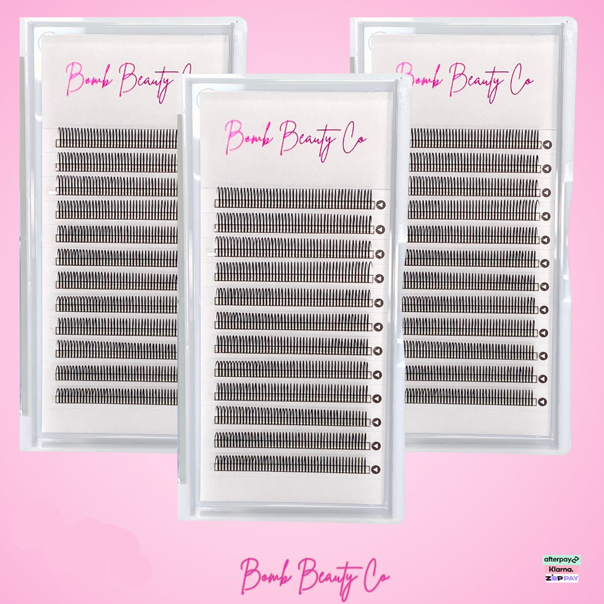  wet look lashes black