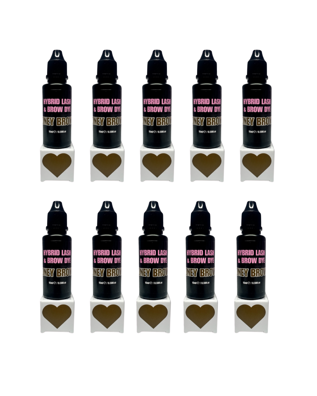 hybrid dye - honey brown  wholesale 10 pack