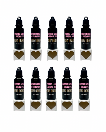 hybrid dye - honey brown  wholesale 10 pack