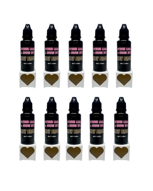 hybrid dye - honey brown  wholesale 10 pack