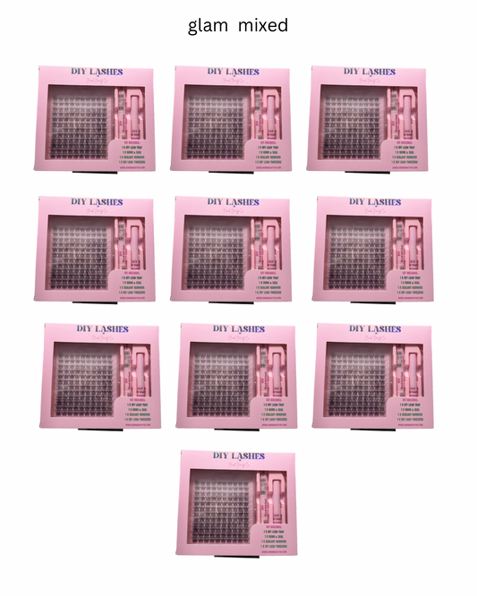 glam kit wholesale 10 pack