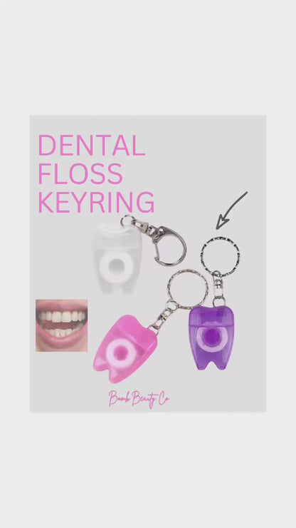 Dental Floss Key Ring