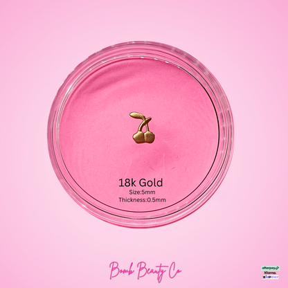 18K Gold Tooth Gems