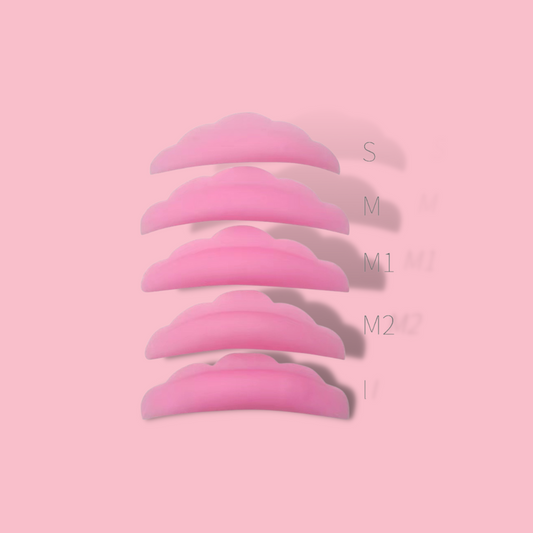 Lash Lift Silicone Shields - Pink (5)